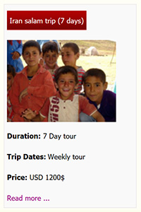 Iran salam tour premium